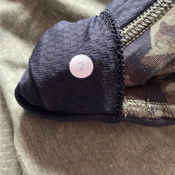 Lululemon Athletica Olive Green Wild Tank Strappy Top - Picture 6 of 6